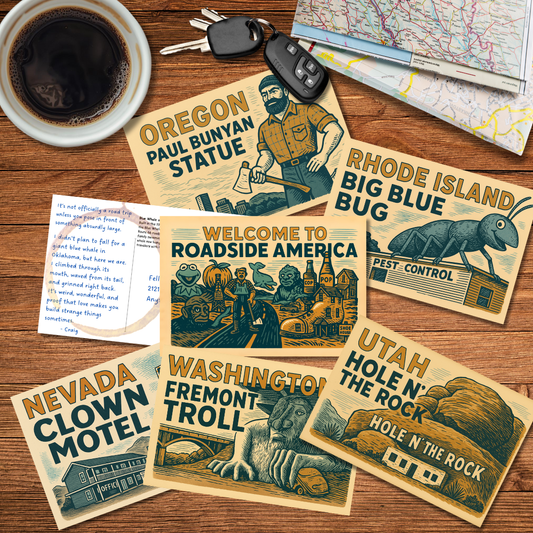 Roadside America - Stamped & Strange